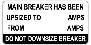 #18 BREAKER UPSIZED